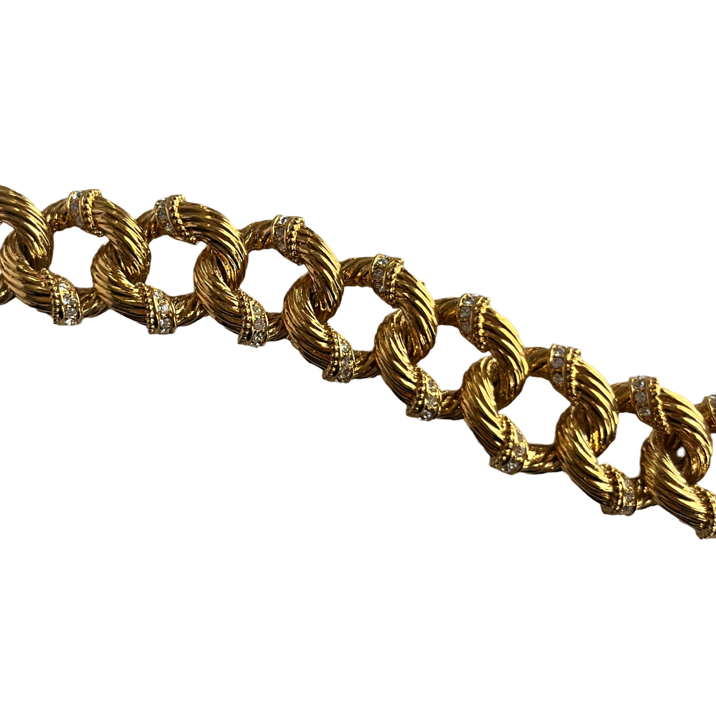 1990s - Camrose and Kross Chunky Chain Bracelet