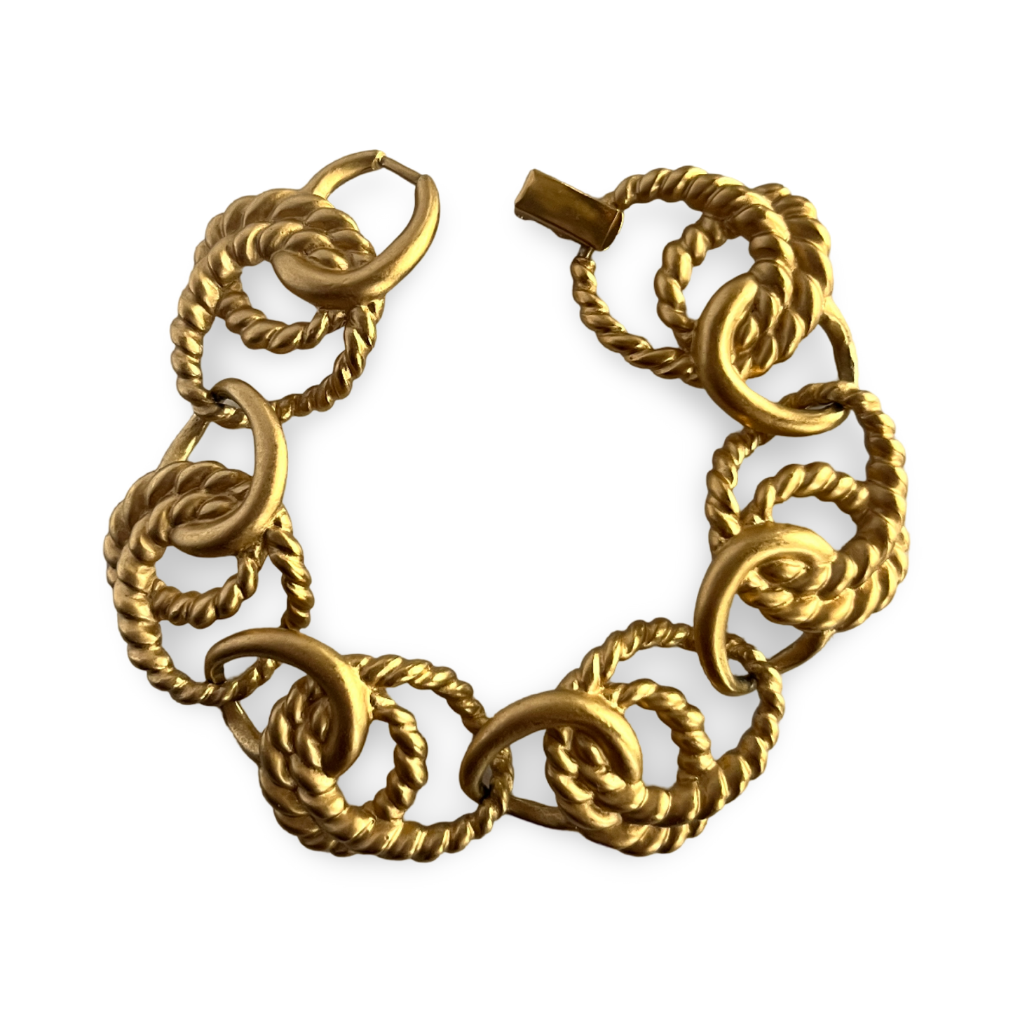 Vintage Chunky Trifari Chain Bracelet