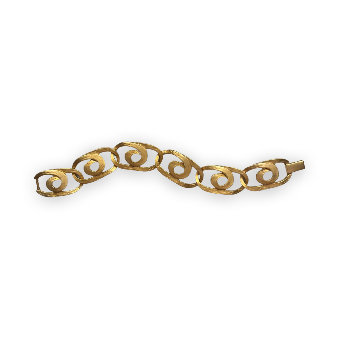 1990s Etruscan Link Bracelet