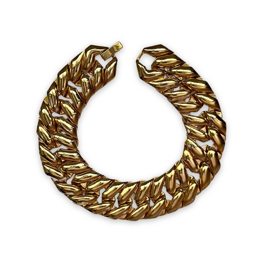 1990s Gold Plated Bracelet