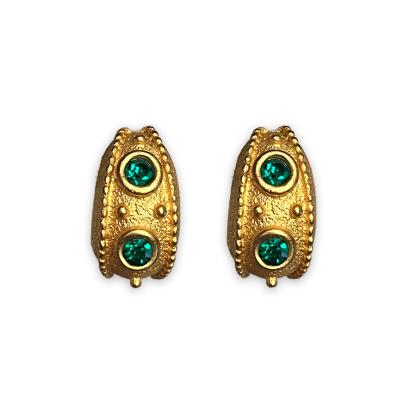 1990s Etruscan Monet Earrings - Post