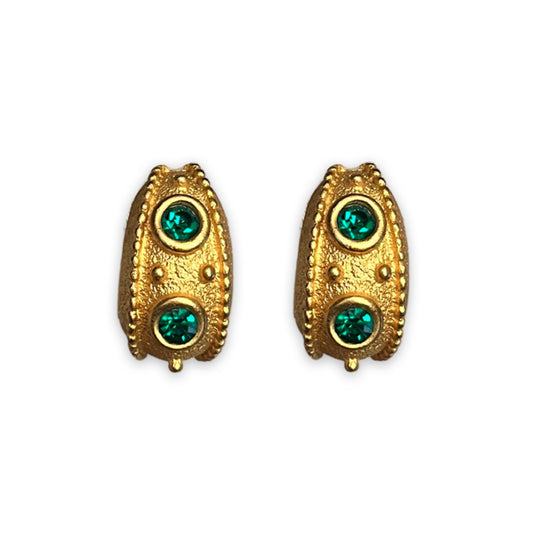 1990s Etruscan Monet Earrings - Post