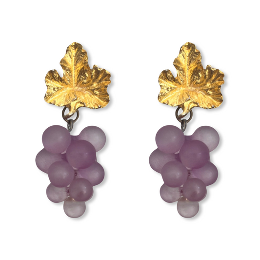 1990s Grape Earrings - Post
