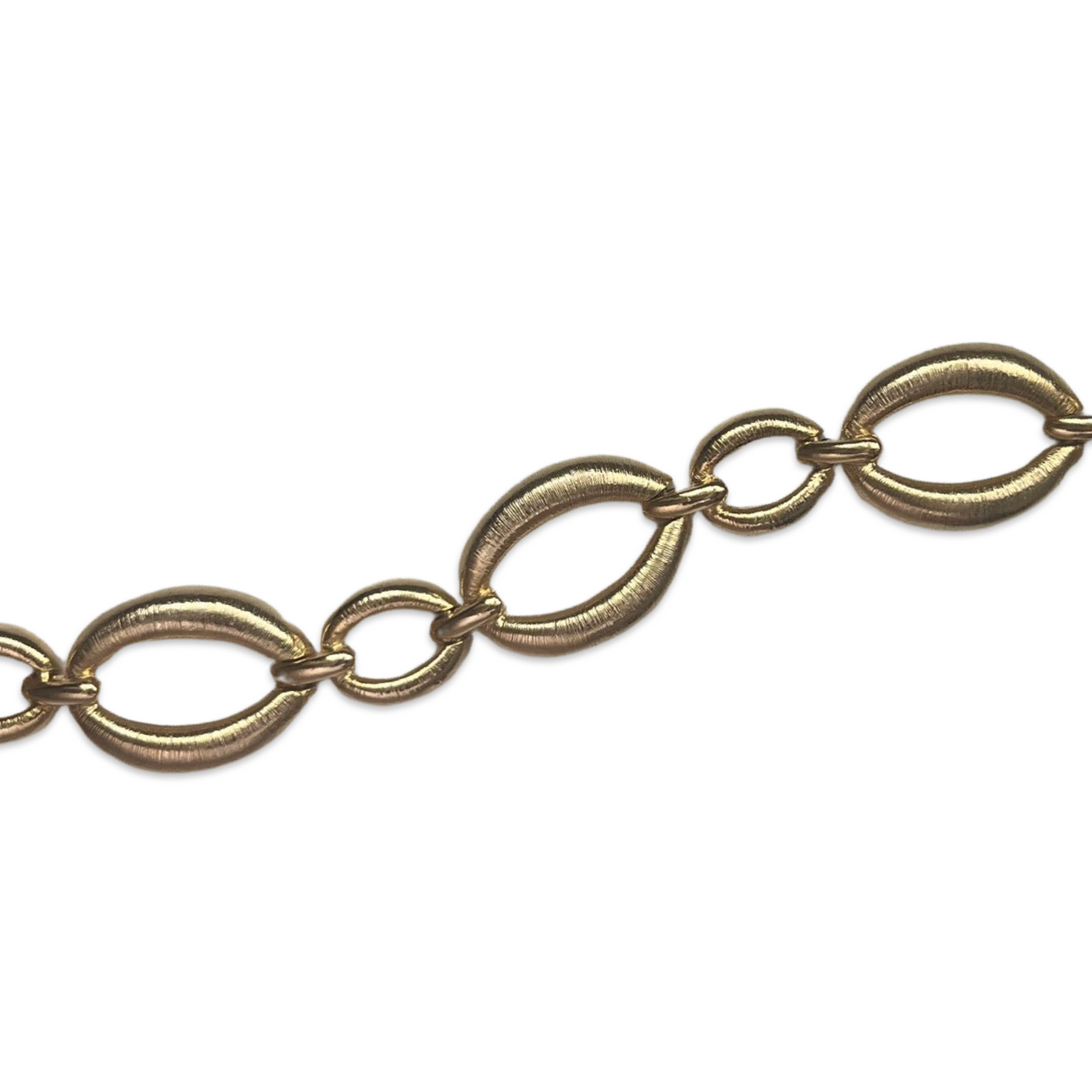 1990s Brushed Gold Bracelet