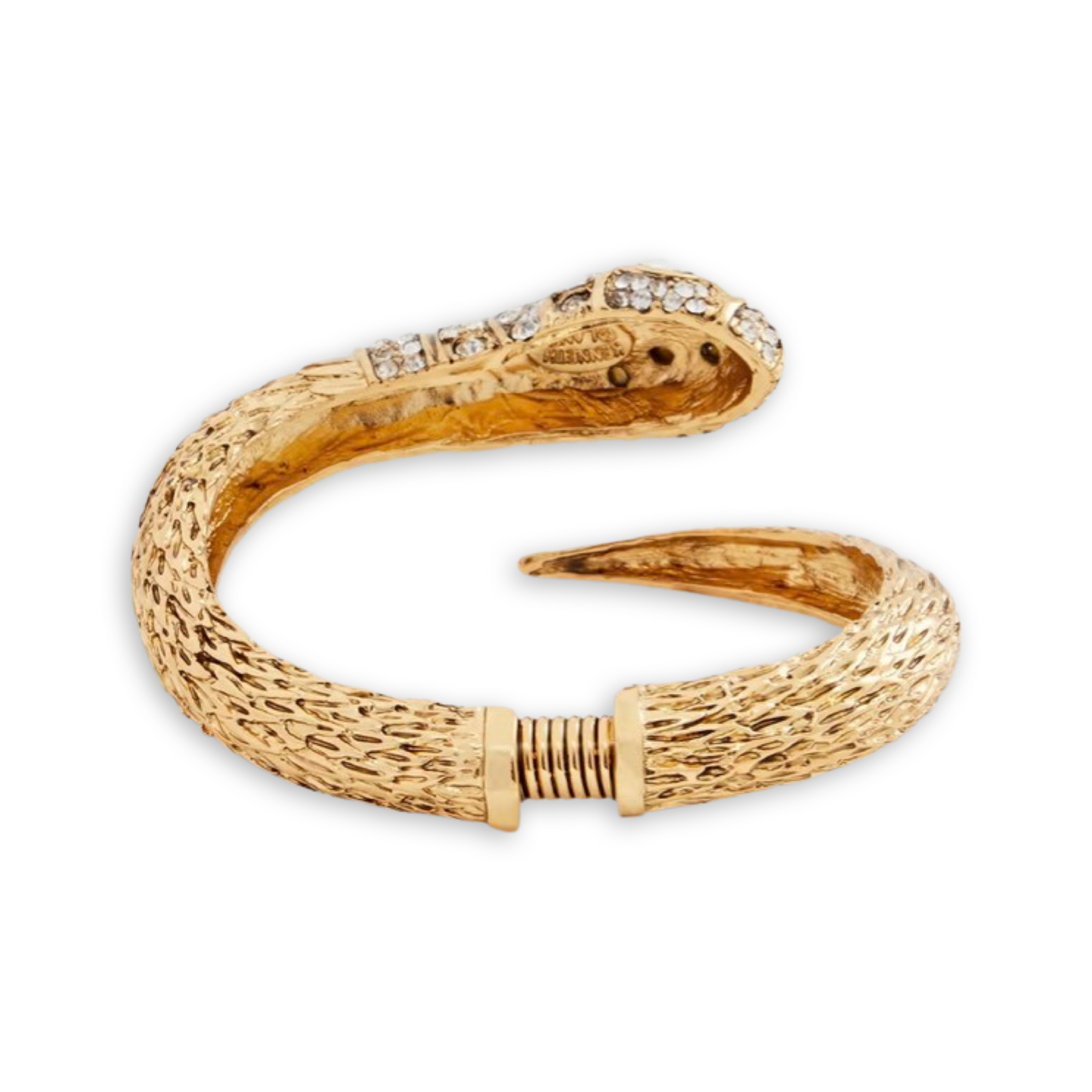 NEW - KJL Gold Plated Crystal Snake Bracelet