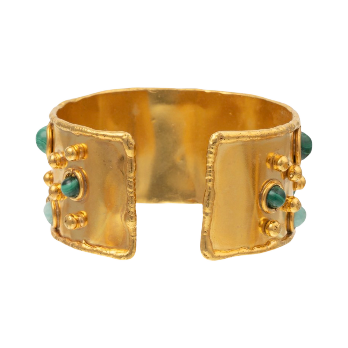 NEW - Gold Plated Byzantine Cuff Bracelet - Sylvia Toledano