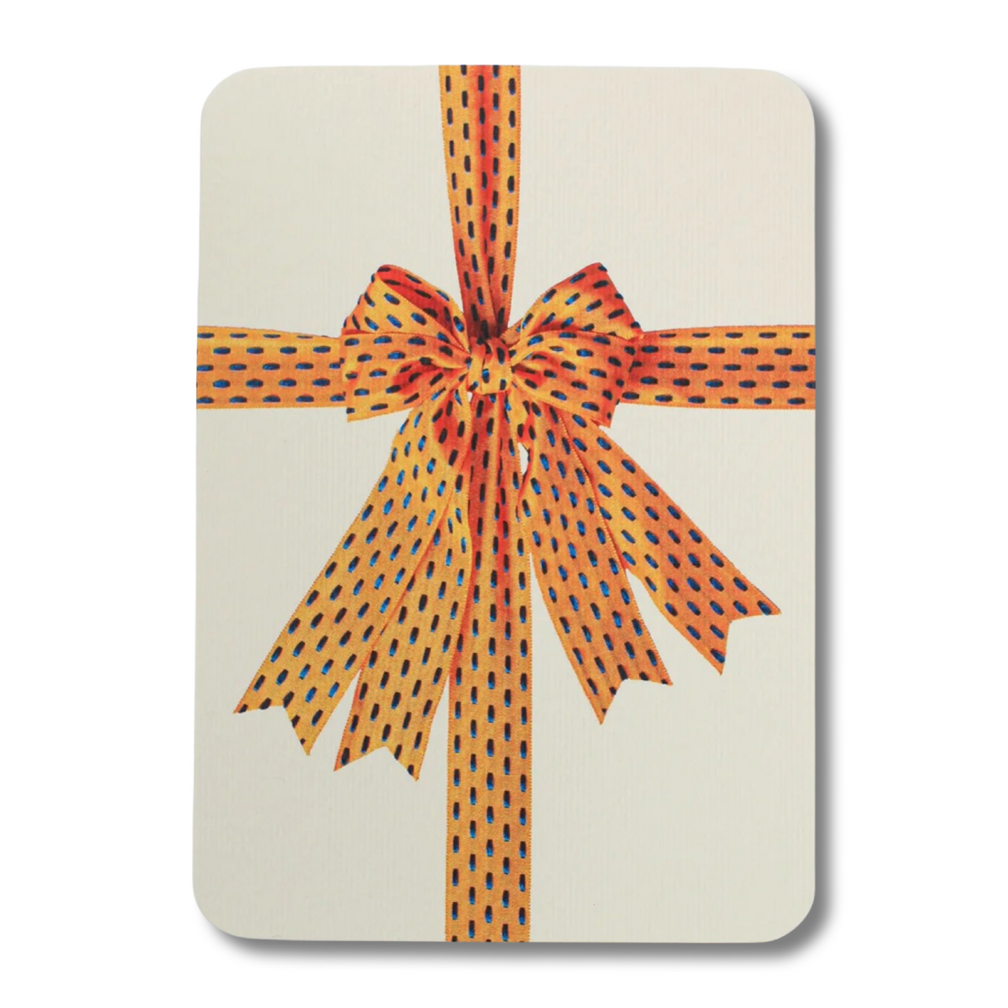 Orange Ribbon Card