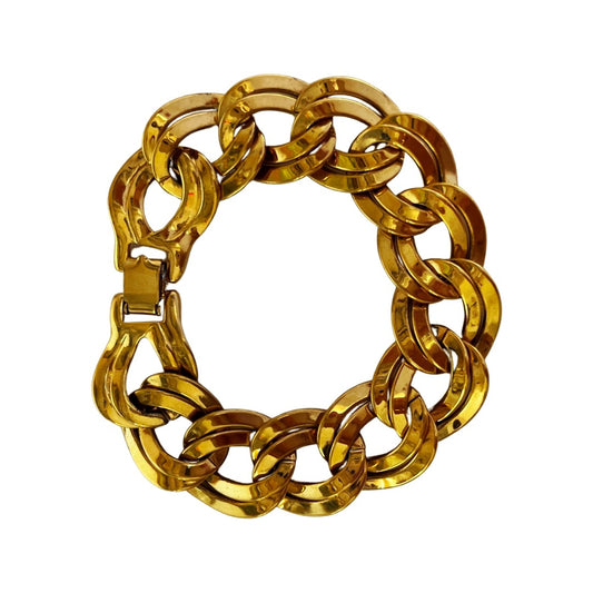 1990s Monet Double Chain Bracelet